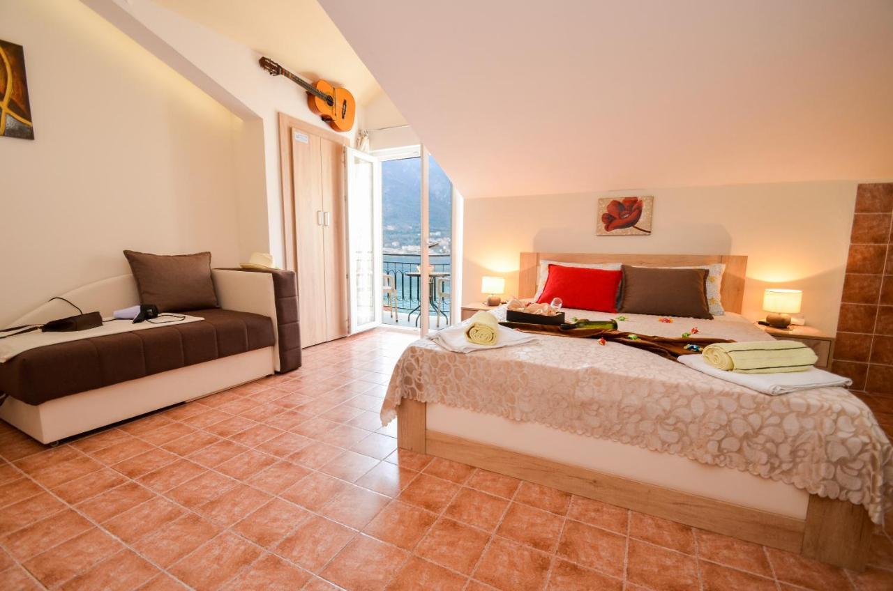 Apartment The Sea Coast Kotor Exterior foto